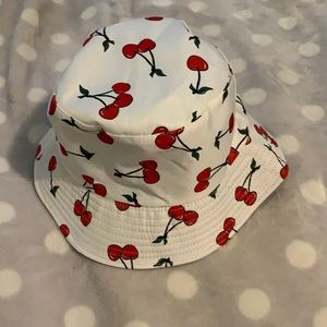 cherry bucket hat